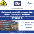 Olomouc 12. června 2018, CYKLUS B, pozvánka a program: tlak B OL tisk České Budějovice 18. září 2018, CYKLUS B, pozvánka a program: tlak B ČB tisk Hradec králové 9. října […]